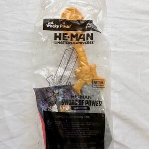 Mattel He-Man Sword Spoon in Gold and Gray